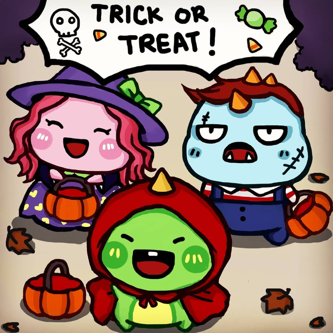 We just cant wait to celebrate halloween eve