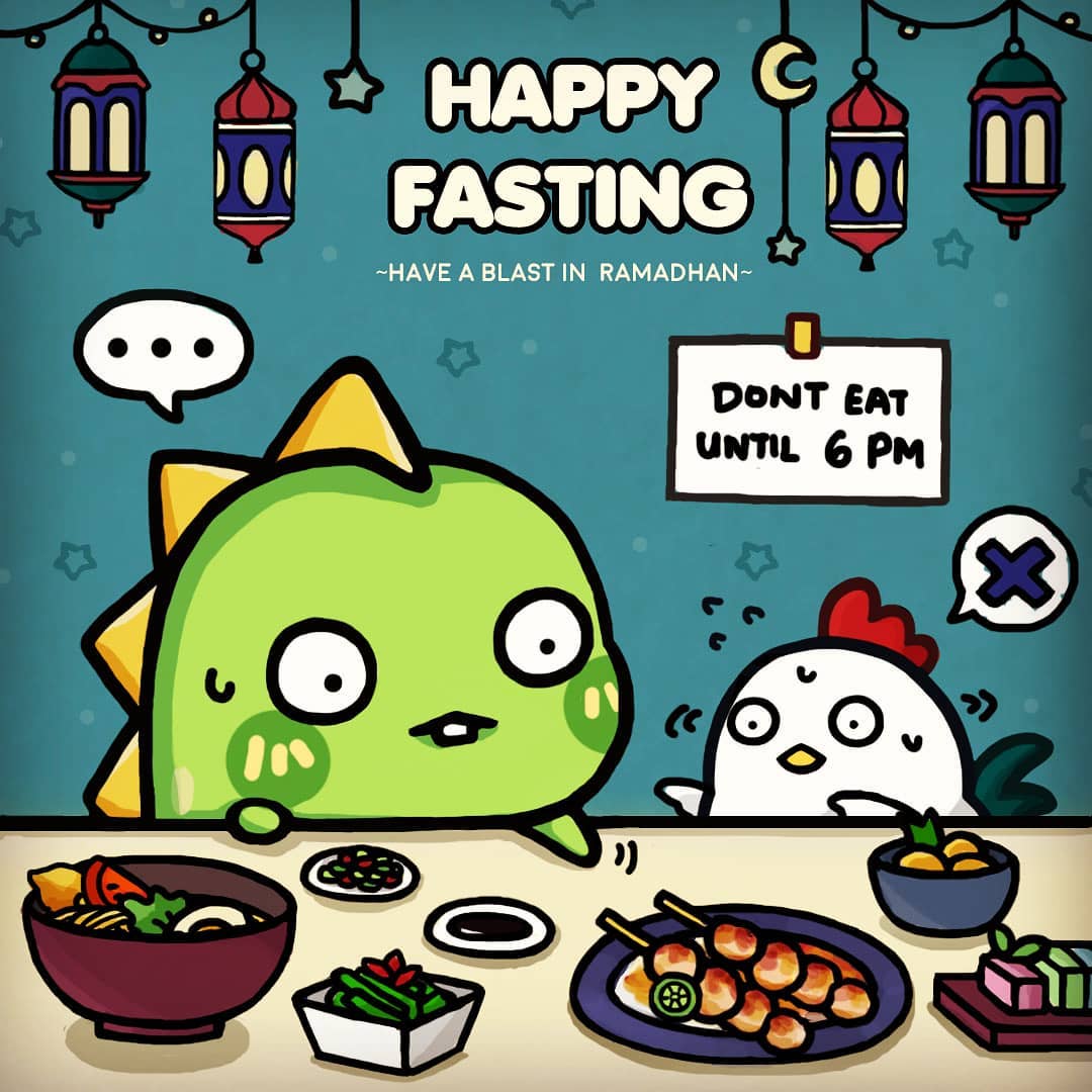 Happy fasting for muslim friends~^^ Thankyou for staying with...