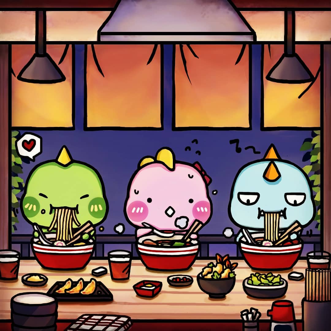 Night at ramen shop