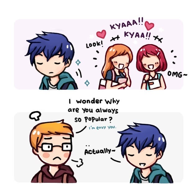 Sometimes i like to go with Alex into his college when i'm bo...