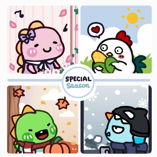 Hello guys! Which season do you all like?☂️